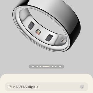 Oura Smart Ring in Silver
